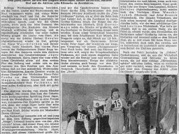 zeitungsartikel vom  februar 1958